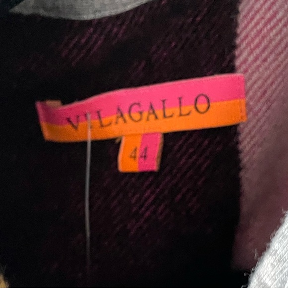 Vilagallo Coat - Multicolored. fits like a medium. - Picture 2 of 4